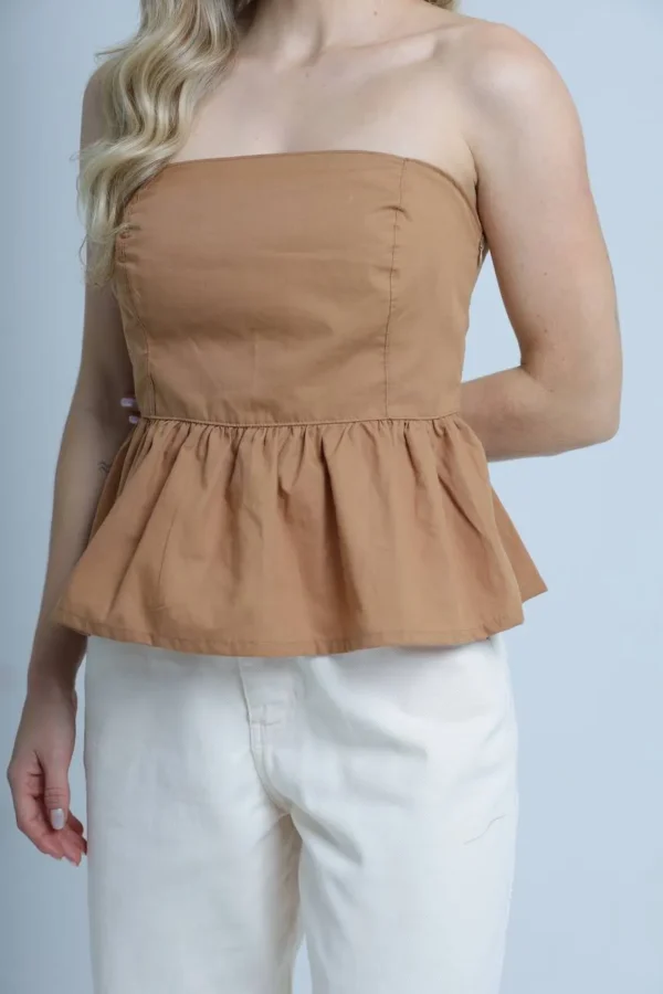Blusa sem manga Nude - Imagem 2